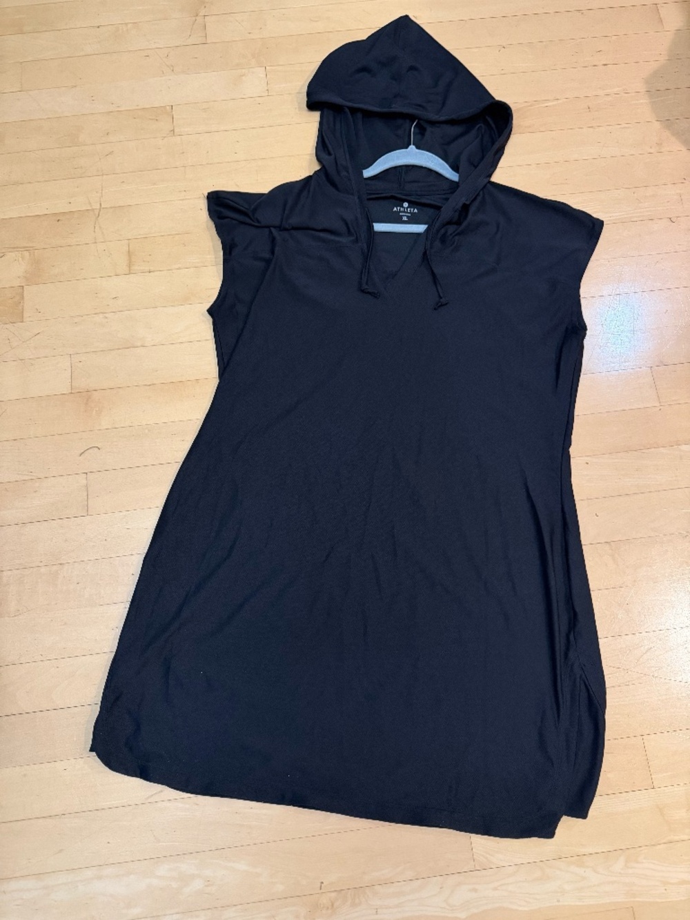 Athleta Black Wick- It sun/swim coverup dress, XL, CB2640 - Picture 3 of 7